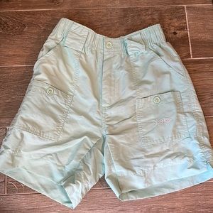 AFTCO turquoise/teal color shorts size 26